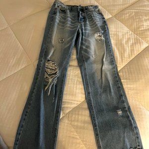 BDG high rise straight leg jeans